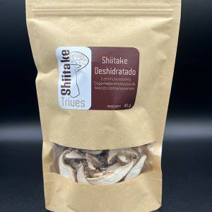 Shiitake deshidratado (Lentinula edodes)